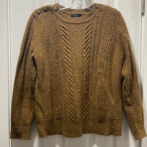 J. Crew Wool Cableknit Sweater